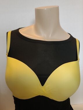 VICTORIA SECRET Yellow Padded Bra SIZE 34D